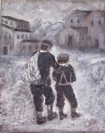 Titolo :Ragazzi a scuola
