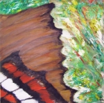 Titolo :Farfalla, particolare3
Tecnica: Olio su Tela
Misure : 50x50 cm
